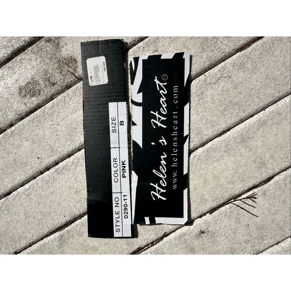 Helen’s Heart Pink Sequin Western Boots Size 8 Pointed Toe Mid Calf Heeled NWT - Picture 14 of 15